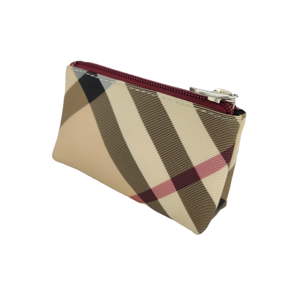 Burberry London Check Coated Canvas Wallet - Picture 3 of 6